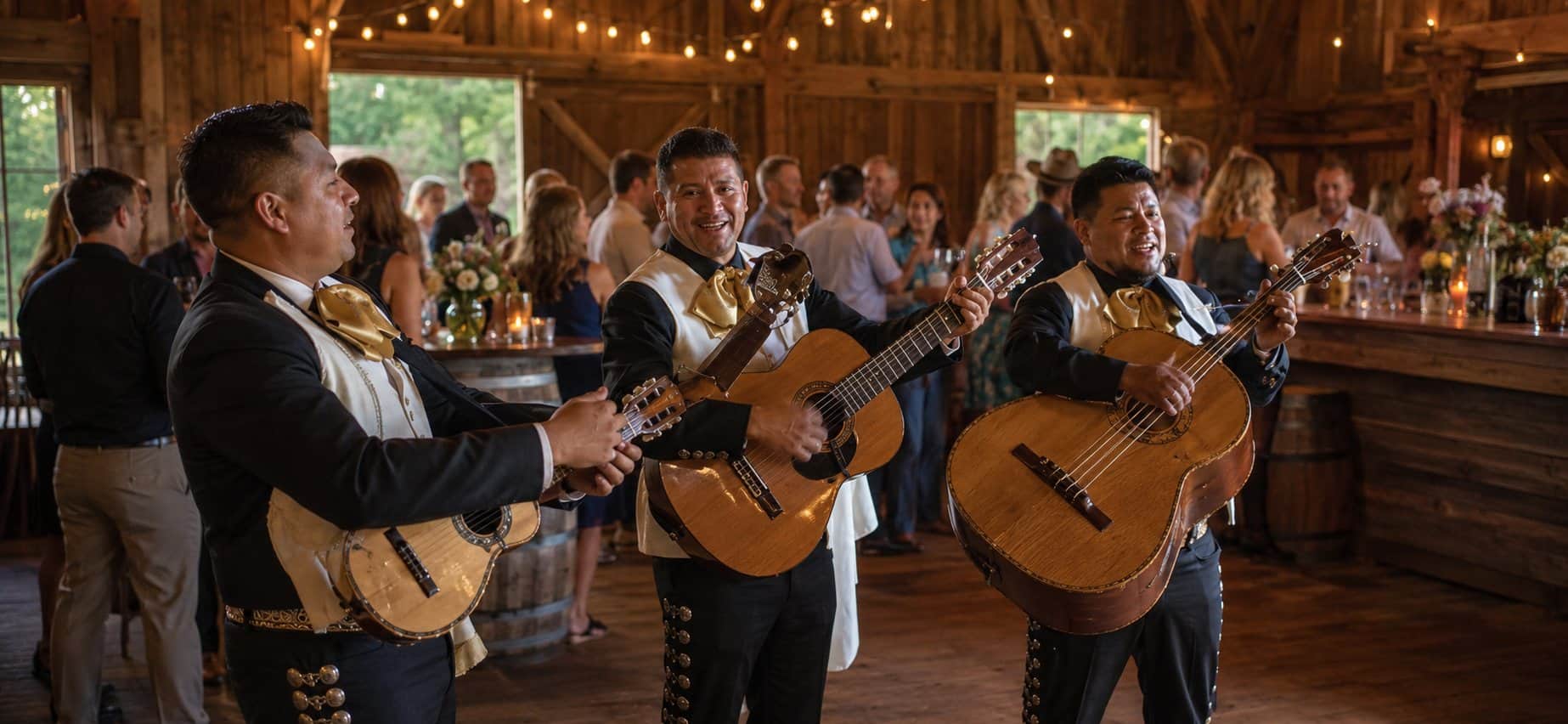 A private party at Over The Vines vineyard and barn in Edgerton, Wisconsin